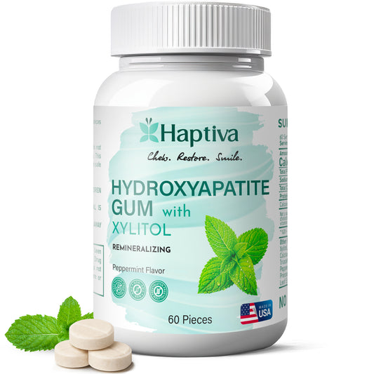 Haptiva Nano Hydroxyapatite Remineralizing Gum